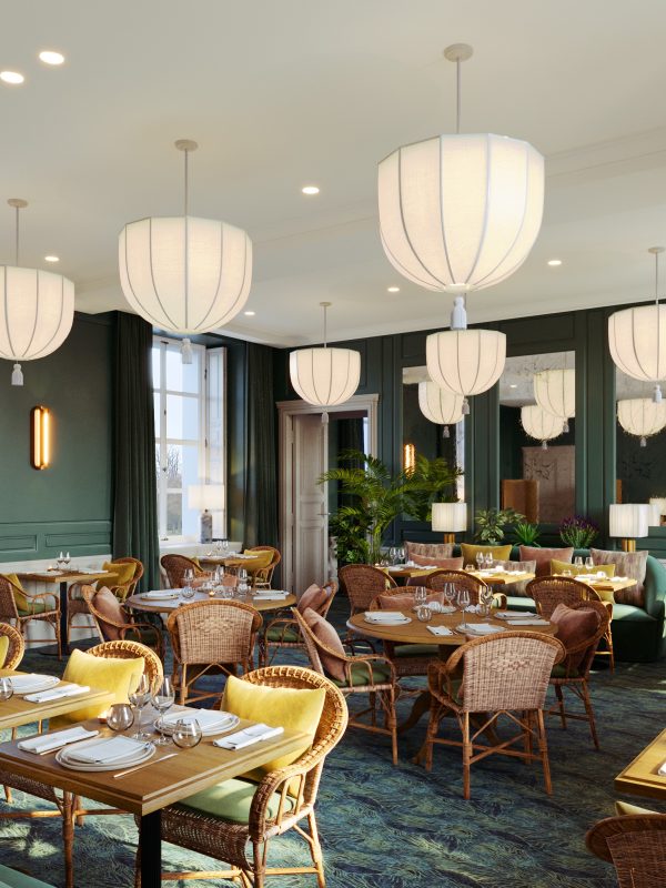 Salle du restaurant Dame Victoire au Golf des Yvelines à La Queue-lez-Yvelines