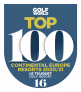 Top 100 Golf Resorts in Continental Europe