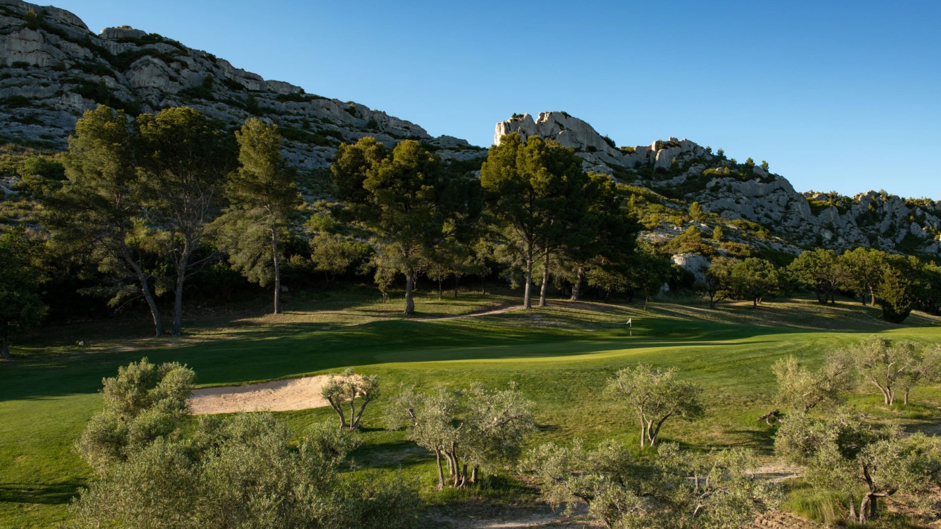 Parcours 18 trous à Mouriès (13) près des Baux de Provence, Golf de Servanes, Resonance Golf Collection