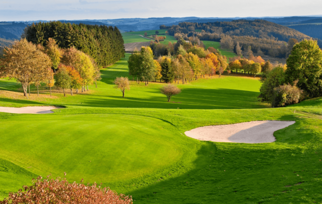 The golf course(s 18 holes Golf de Clervaux