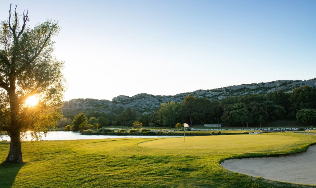 Golf de Servanes Trou 12 parcours 18 trous à Mouriès, Resonance Golf Collection