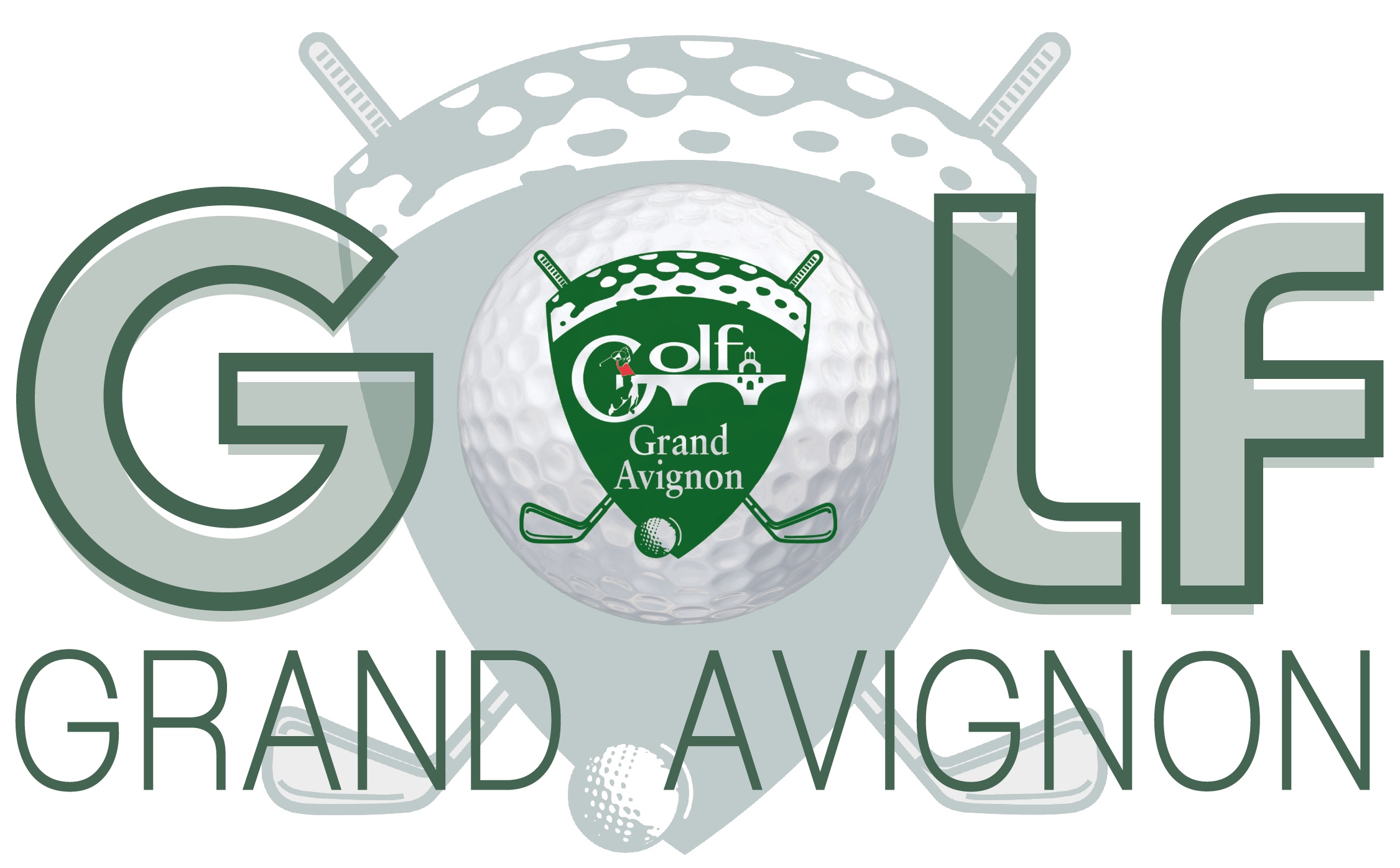 Logo Golf du Grand Avignon, Vaucluse (83), golf en Provence, Resonance Golf Collection