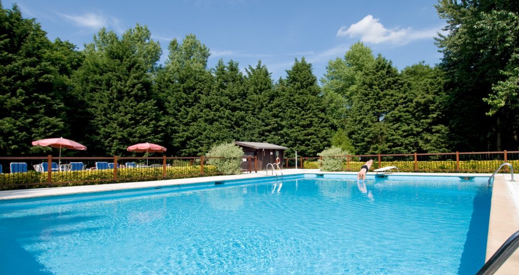 piscine de l'hôtel Manoir Hôtel au Touque Paris Plage