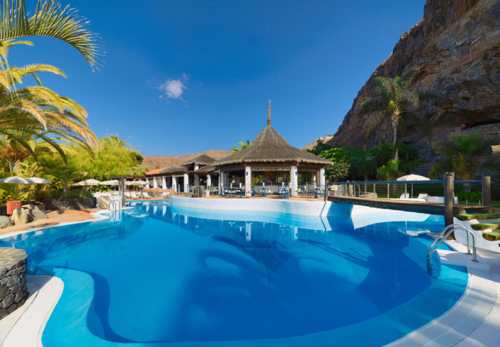 Piscine hotel Jardin Tecina, hôtel 4 étoiles La Gomera, Iles Canaries, Resonance Golf Collection