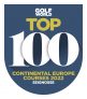 TOP 100 of the best courses in Continental Europe for 2022