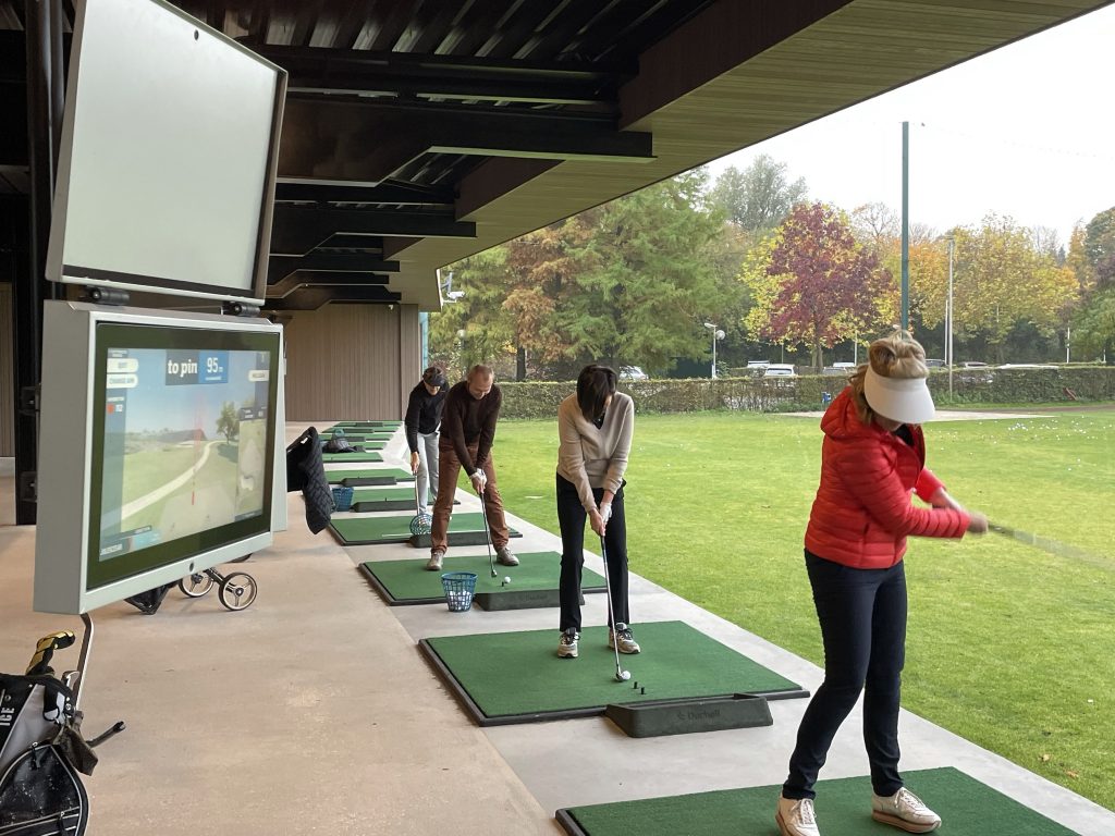 New driving range at Golf Countryclub De Palingbeek