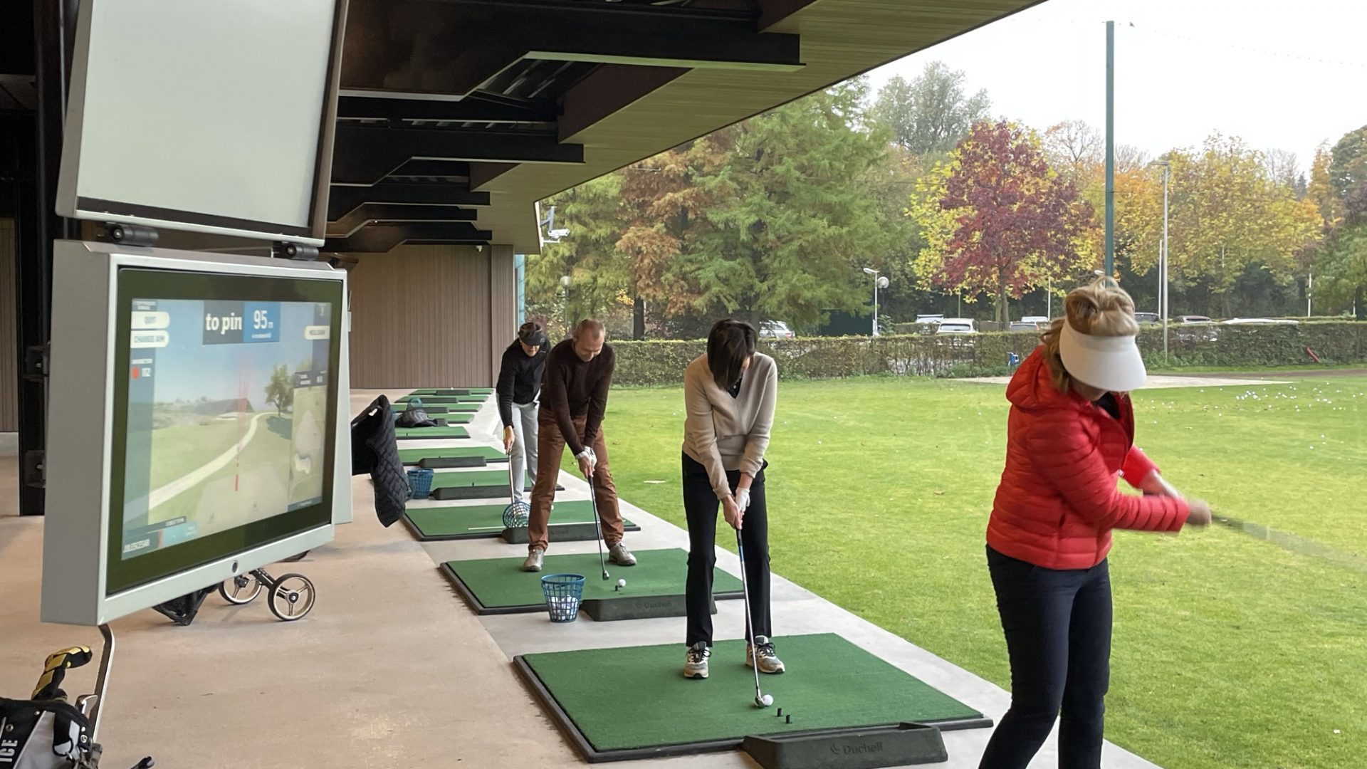 New driving range at Golf Countryclub De Palingbeek