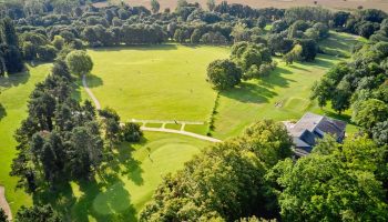 Vue aérienne du Golf d'Ormesson