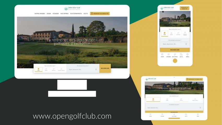Le site Resonance Golf Collection fait peau neuve ! - Open Golf Club