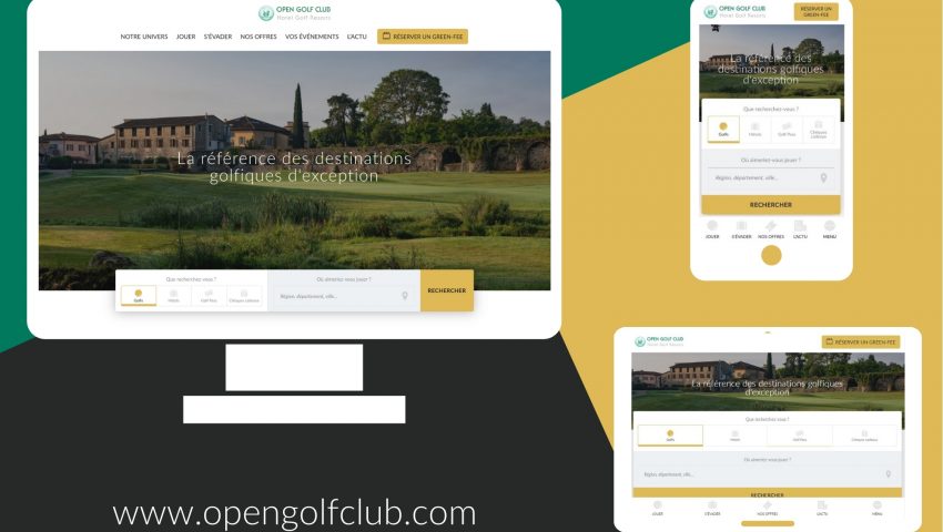 New-look Resonance Golf Collection website! - Open Golf Club