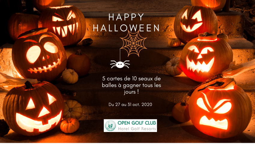Happy Halloween dans nos golfs ! - Open Golf Club
