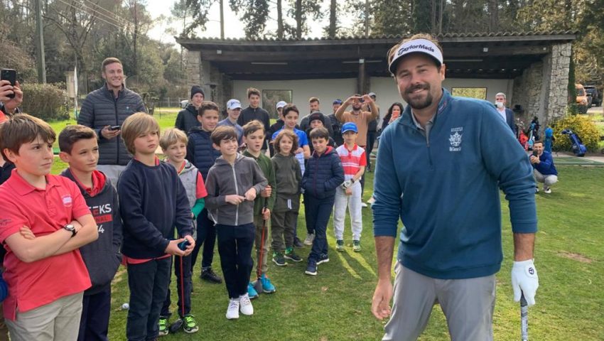 Victor Dubuisson de passage au Golf d’Opio-Valbonne - Open Golf Club