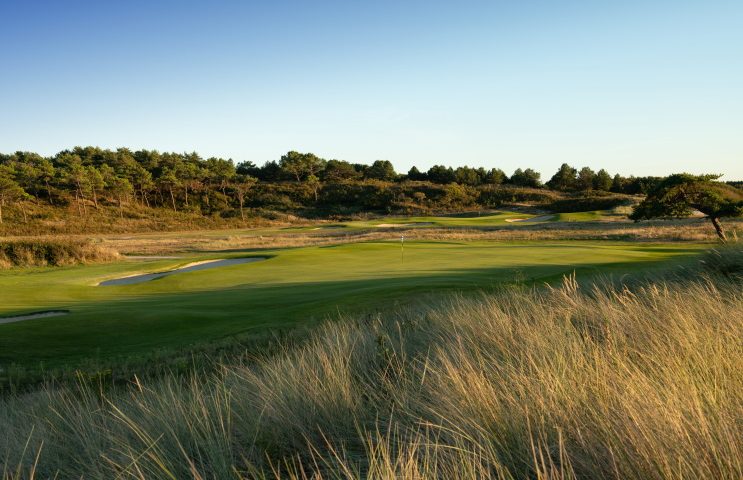 Parcours La Mer, trou 15, Golf du Touquet, Côte d'Opale, Resonance Golf Collection