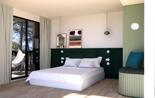 L'hôtel 70 hectares et Océan
