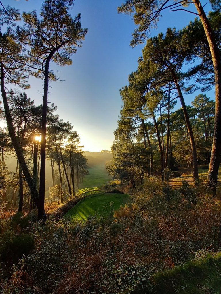 Vue du trou N°11 du Parcours 18 trous du Golf de Seignosse