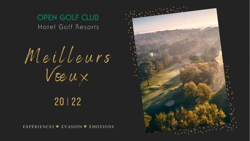 Resonance Golf Collection vous souhaite ses meilleurs vœux pour l’année 2022 ! - Open Golf Club