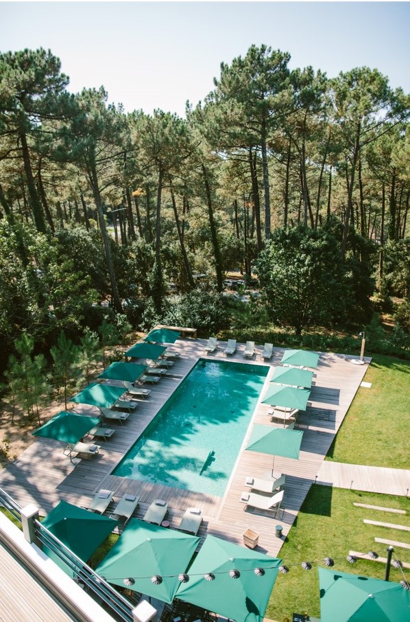 Piscine à Seignosse, séjour golf près d'Hossegor, hôtel 70 hectares et l'océan, Resonance Golf Collection