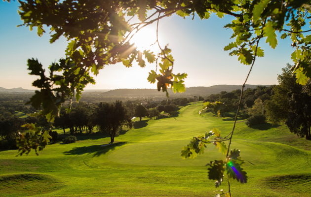 The golf course(s  Golf de Roquebrune