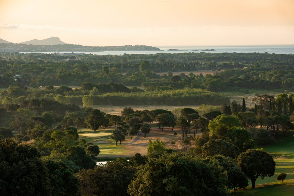 golf roquebrune vue mer