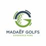 Logo Madaëf Golf, réseau de golfs au Maroc, Resonance Golf Collection