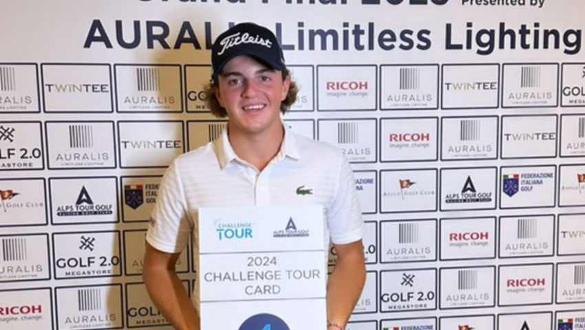 Oihan Guillamoundeguy qualified for the 2024 Challenge Tour! - Open Golf Club
