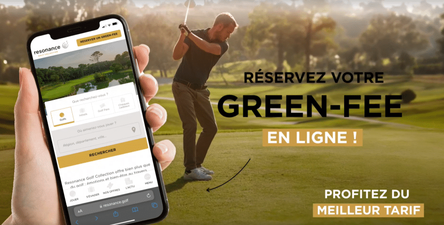 Réserver votre green fee au meilleur prix, Resonance Golf Collection