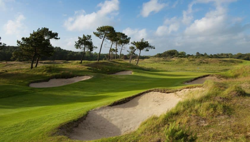 Parcours La Mer du Golf du Touquet, dunes et fairways classés 4e meilleur golf de France 2026