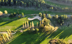 Clearing undergrowth at Golf de Servanes - Open Golf Club